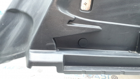 Right arch trim for Nissan Rogue 14-16, black, under 2 rows, scratches, with overlay