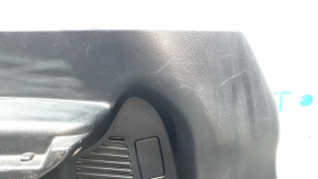 Right arch trim for Nissan Rogue 14-16, black, under 2 rows, scratches, with overlay