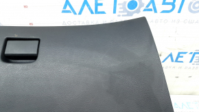Nissan Rogue 14-20 black glove compartment with scratches and scuffs