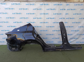 Quarter wing rear right Toyota Camry v70 18-24 without BSM, on the body, black