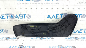 Infiniti QX50 19-25 passenger seat control panel, black, cracks in the fasteners