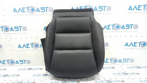 Infiniti QX50 19-20 driver's seat back upholstery, black leather
