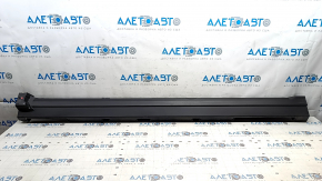 Nissan Ariya 23-25 black left side sill, structure, tear, scratch