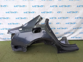 Quarter wing rear right Audi A4 B9 17-25 on the body, graphite