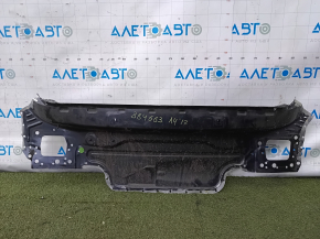 Audi A4 B9 17-20 rear panel, 2 parts, on the body, graphite