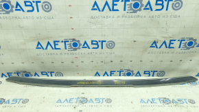 Lower front bumper molding for Nissan Rogue 17-20, chrome, sand, swollen chrome, broken mount