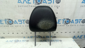Rear right headrest for Nissan Rogue 17-20, black leather, dry-cleanable