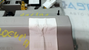 Nissan Rogue 16-20 front light, gray, panoramic, with SOS button, yellowed
