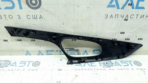 Carbon fiber front door trim panel for Nissan Rogue 14-20