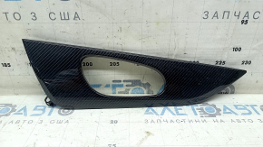 Carbon fiber rear right door trim panel for Nissan Rogue 14-20