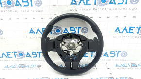Infiniti QX50 19-20 black leather steering wheel with paddle shifters