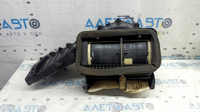 The bare heater housing and ventilation of the Alfa Romeo Giulia 18-23 without a car refrigerator.