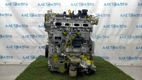 19-19 Infiniti QX50 engine with electric oil pump and servo drive, 23k, started, compression 12-12-12-12 