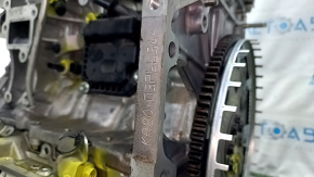 19-19 Infiniti QX50 engine with electric oil pump and servo drive, 23k, started, compression 12-12-12-12 