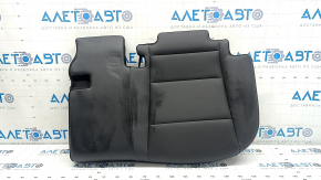 Rear seat cushion, 2nd row, left, Infiniti QX50 19-21, black leather, wrinkled