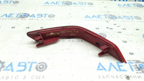 Left rear bumper reflector for Nissan Rogue 17-20, scratches in paint