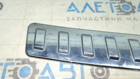 Nissan Rogue 17-20 chrome rear bumper trim