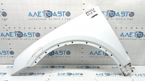 Front left fender Audi Q5 80A 18-24 white LY9C, dented