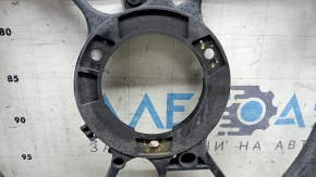 The diffuser radiator shroud is bare for a Toyota Camry V55 15-17 hybrid USA, the embedded parts are drilled out, the bolt is broken.