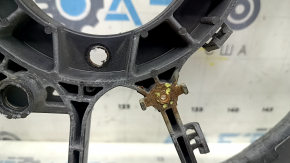 The diffuser radiator shroud is bare for a Toyota Camry V55 15-17 hybrid USA, the embedded parts are drilled out, the bolt is broken.
