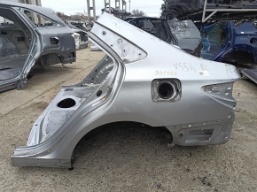 Quarter wing rear left Toyota Camry v55 15-17 usa silver 1J9, on the body, bumpers