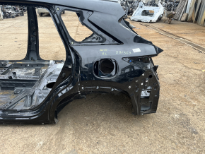 Quarter wing rear left Infiniti QX50 19-25 on the body, black