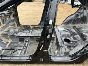 Left central body pillar Infiniti QX50 19-25 on the body, bumpers