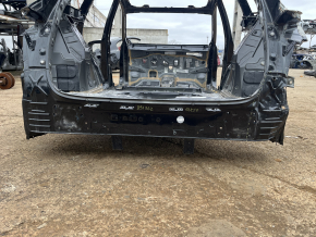Infiniti QX50 19-25 rear panel on the body, black, dented
