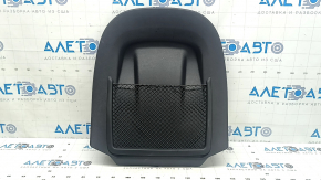 Rear driver's seat back cover for Audi Q5 80A 18-24, black, with mesh, broken latch, dented mount