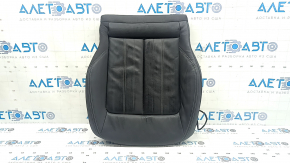Audi Q5 80A 21-24 driver's seat cushion upholstery, black leather, heated, wrinkled