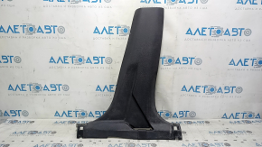 Nissan Rogue 14-20 black lower right center pillar trim with cap, scratches