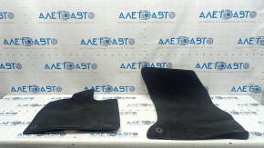 Set of floor mats for Audi Q5 80A 18-24 black cloth, for cleaning
