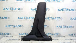 Nissan Rogue 14-20 black lower right center pillar trim with cap, scratches
