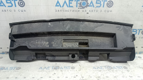 Lower radiator deflector for Nissan Rogue 17-20 without louvers, non-factory hole