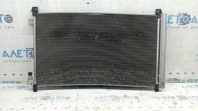 Nissan Rogue 14-20 air conditioner condenser radiator honeycombs are crushed, pressed