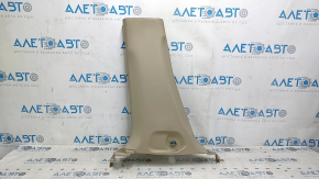 Lower left center pillar trim for Nissan Pathfinder 13-20 beige, type 1, scratches