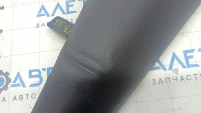 Right 2nd row seat side panel for Audi Q5 80A 21-24, black leather, wrinkled