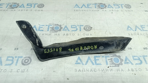 Left front bumper mudguard for Nissan Rogue 14-20, broken mounting