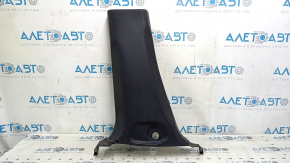 Lower left center pillar trim for Nissan Pathfinder 13-20, black, type 1, scratches
