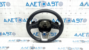 Audi Q5 80A 21-23 leather steering wheel, black, heated