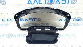 The instrument panel cover on a Honda CRV 17-22 has turned white.