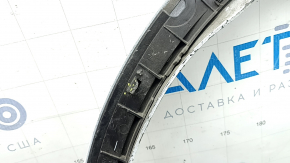 Rear left fender arch trim for Audi Q5 80A 18-24, white, pressed, broken fasteners, cracks in fasteners