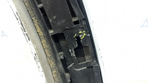 Rear left fender arch trim for Audi Q5 80A 18-24, white, pressed, broken fasteners, cracks in fasteners