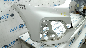 Bare front bumper for Audi Q5 80A 21-24 without Park Assist and headlight washers, white, without tow hook cap