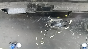 Audi Q5 80A 18-24 S-Line trunk lid spoiler, broken mountings and guides, scratches
