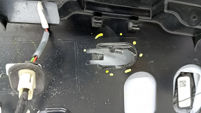 Audi Q5 80A 18-24 S-Line trunk lid spoiler, broken mountings and guides, scratches