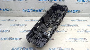 Frame of the upper center console trim for the Nissan Ariya 23-25 with runners and motor