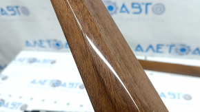 Set of interior trim panels for Audi Q5 80A 21-24, wood grain, quattro, chrome, scratches, broken mount