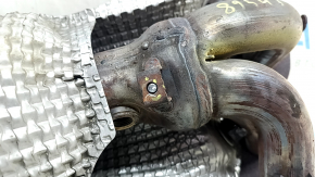 Exhaust manifold with catalytic converter for Nissan Rogue 14-17 with protection, broken bolt, rusty