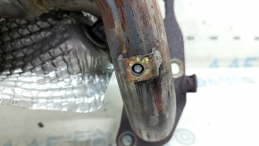 Exhaust manifold with catalytic converter for Nissan Rogue 14-17 with protection, broken bolt, rusty